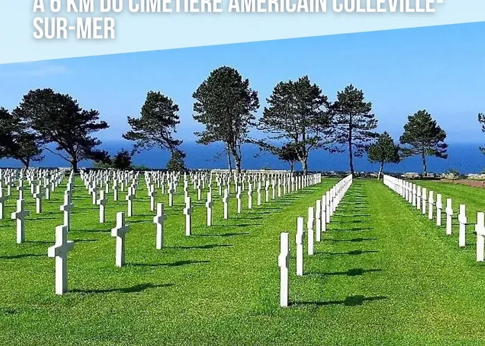 דירה Les Mouettes Duplex Independant Dans Maison Spacieux Petite Vue Sur Des Belle Terrasse Amenagee En Hauteur Pres Omaha Et Bayeux 800 M Et 300 M Superette *