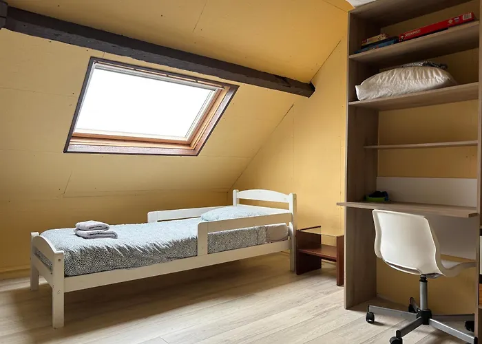 Les Mouettes Duplex Independant Dans Maison Spacieux Petite Vue Sur Des Belle Terrasse Amenagee En Hauteur Pres Omaha Et Bayeux 800 M Et 300 M Superette Apartamento *